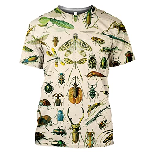 T-shirt Harajuku ample imprimé 3D pour morphologie forte taille 2XL 3XL