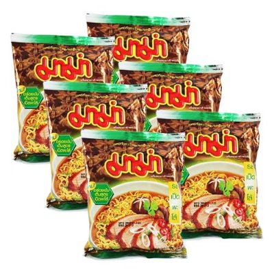 Thai Mama Instant Noodles Pa-lo Duck Flavour 55g - 6 Packs