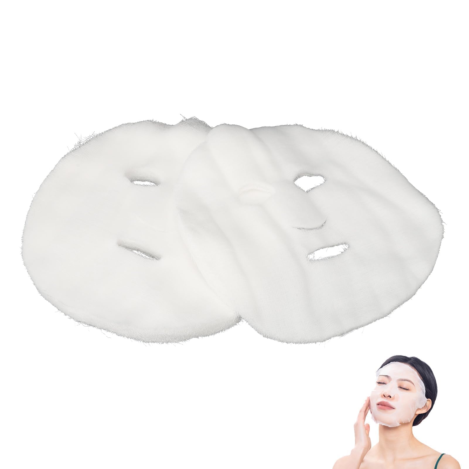 100 pièces de gaze pour haute fréquence, forte Absorption d'eau, tampons faciaux doux à haute fréquence, gaze faciale pour haute fréquence