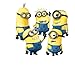 Eplayer Poster mural autocollant pour bureau/maison Motif minions de Moi, moche et méchant