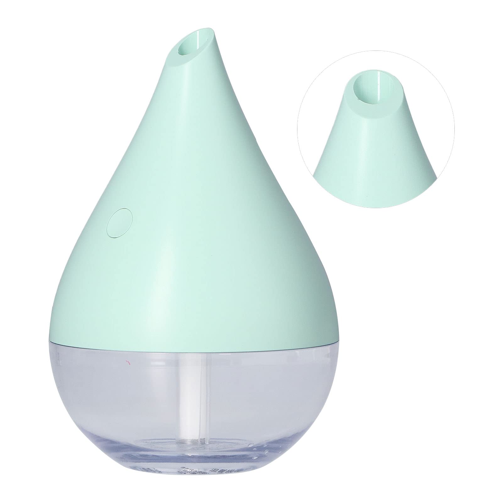 Humidificador portátil con luz LED, dispositivo de humidificación con modo ajustable silencioso para habitación, oficina, escritorio, coche y dormitorio