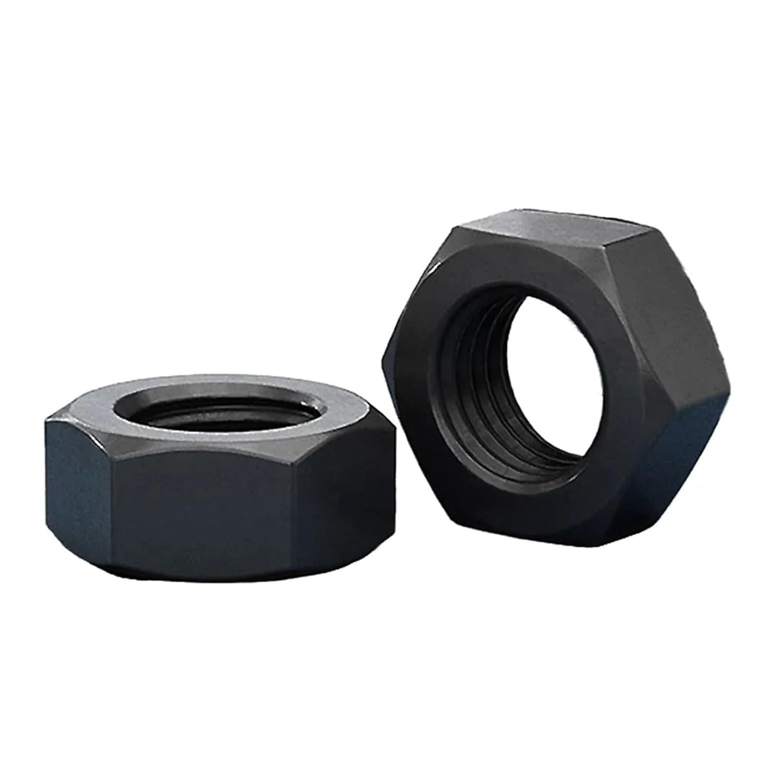 1pcs M36 Black Hexagon Hex Nuts Oxide Carbon Steel