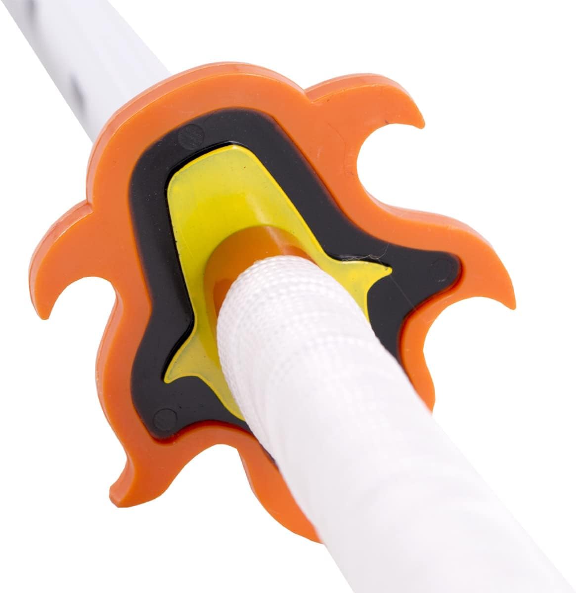 AMONT - Réplica de Katana Japonesa en Bambú - Modelo Rengoku Kyoujurou en Madera - Serie Anime - 105 Cm