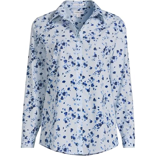 Image of Lands' End Women's Pinwale Cord Long Sleeve Shirt
