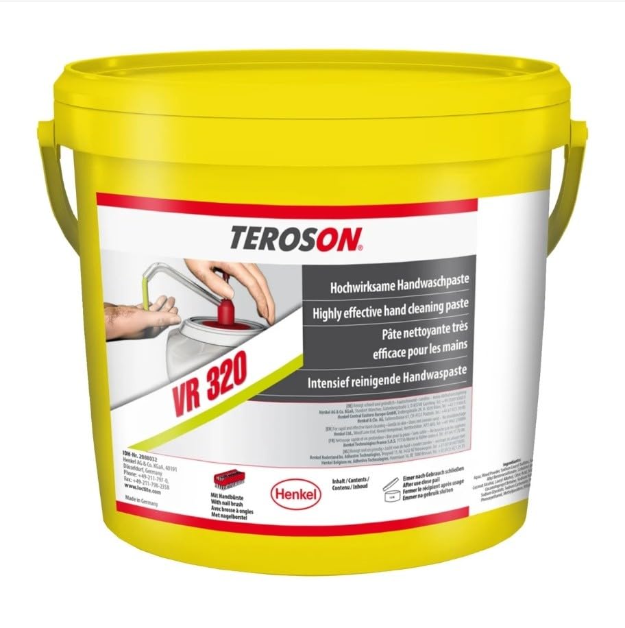Support mural nettoyant mains TEROSON distributeur de savon atelier