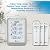 Indoor Outdoor Thermometer Wireless, 4.5 Inch Display Digital Hygrometer Thermometer Temperature Humidity Monitor with 330ft Range Sensor and Adjustable Backlight
