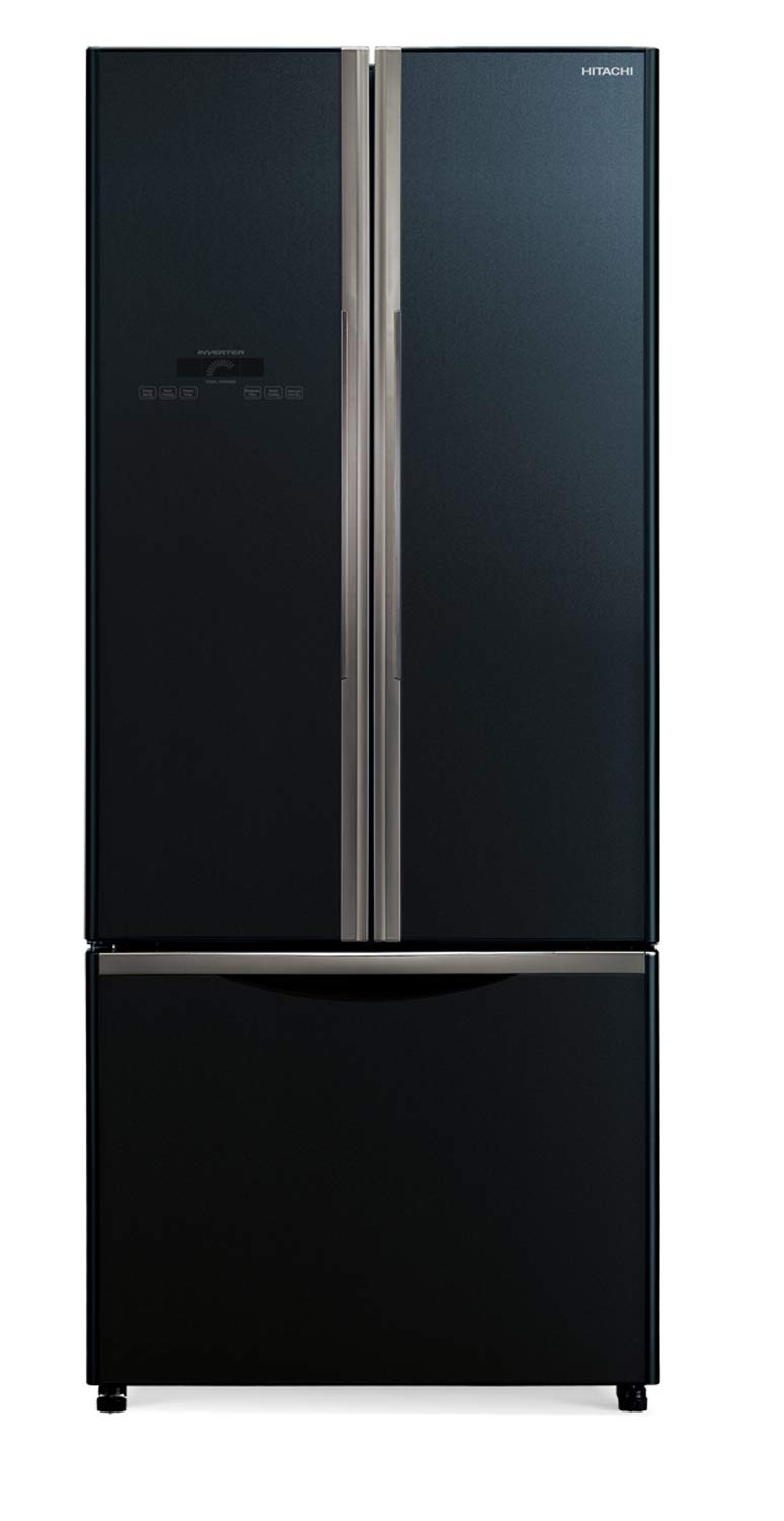Hitachi 455 Liters Bottom Freezer Refrigerator Black R Wb550ps2 