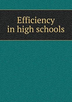 Paperback Efficiency in high schools Book