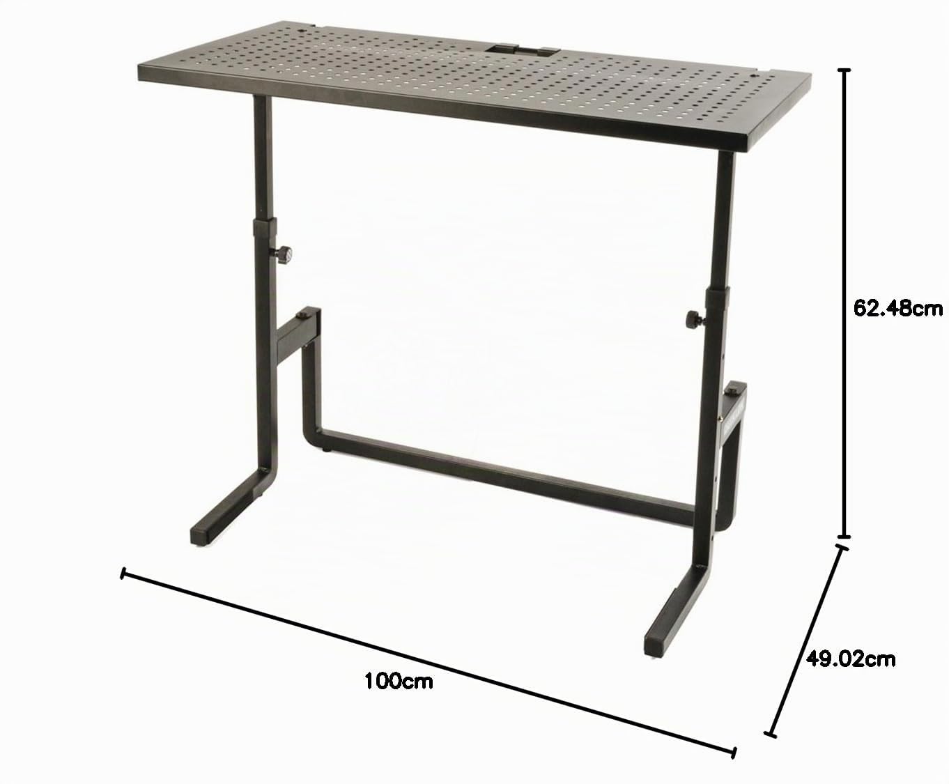 QUIK LOK - DJ233 Table pour Ordinateur Portable, Hauteur Réglable pour DJ, Noir