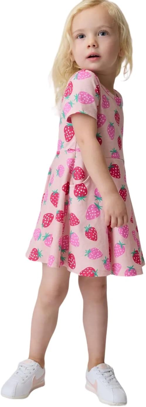 GAP Baby Girls' Short Sleeve Twirl Knit Dress