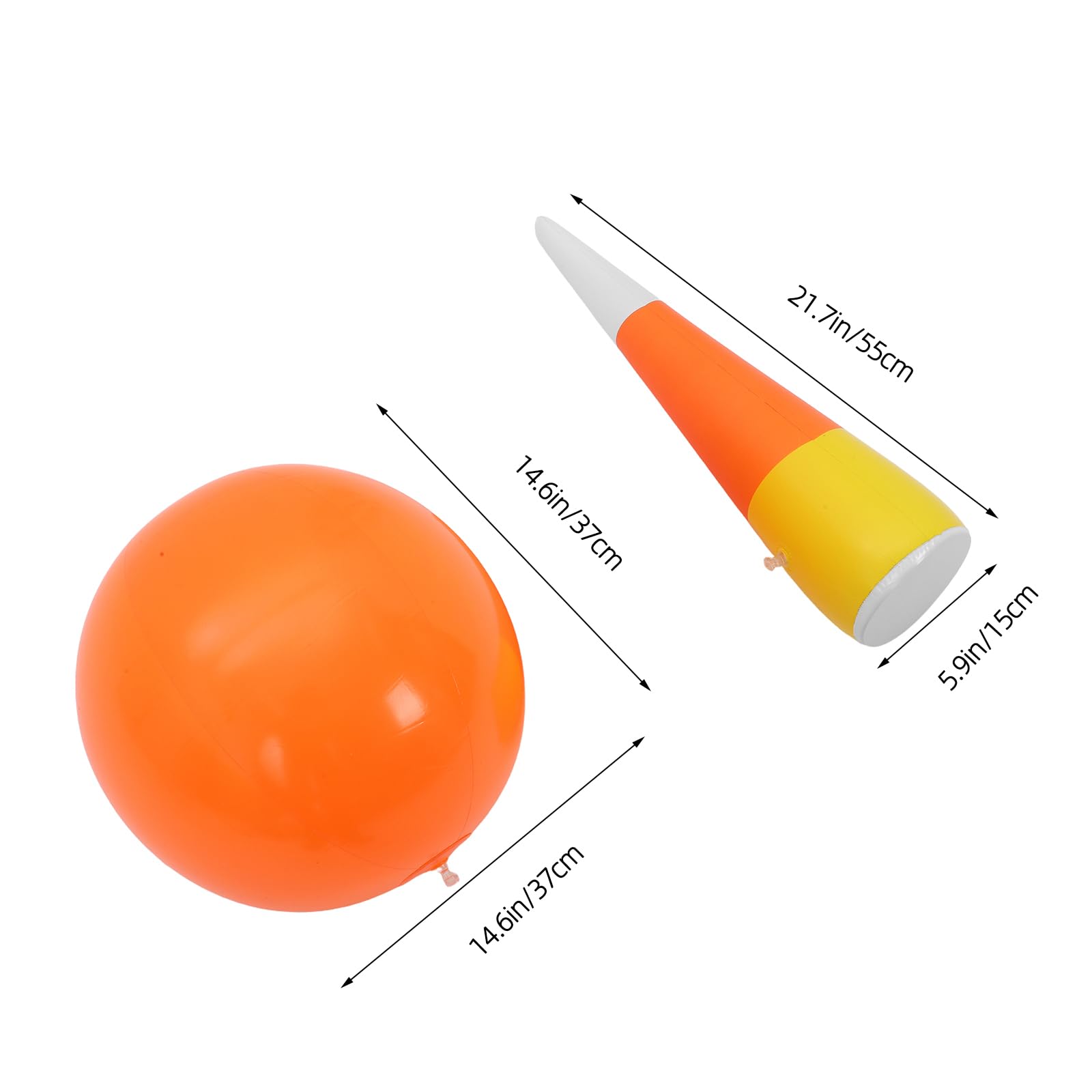 Set Bowling Gonfiabile per Bambini Birilli e Palla | Plastica, Uso Indoor e Outdoor, Giardino e Feste in Famiglia, Montaggio Rapido
