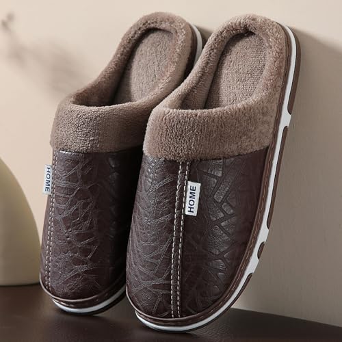 Unisex House Slippers Slip on Fuzzy Memory Foam Slippers Scuff Outdoor Indoor Warm Plush Bedroom Shoes Cloud Slides3