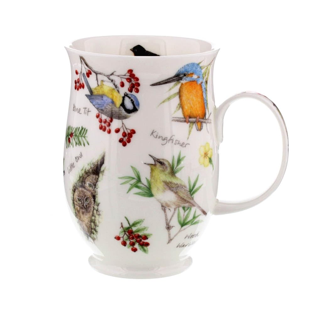 Dunoon Blue Dawnsong Kingfisher Mug