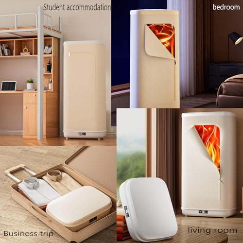 Folding Automatic Ironing Machine, Steam Closet for Clothes 240 Minutes Timer, Rv Dryer 900w for Apartments, Rvs or Other Compact Spaces