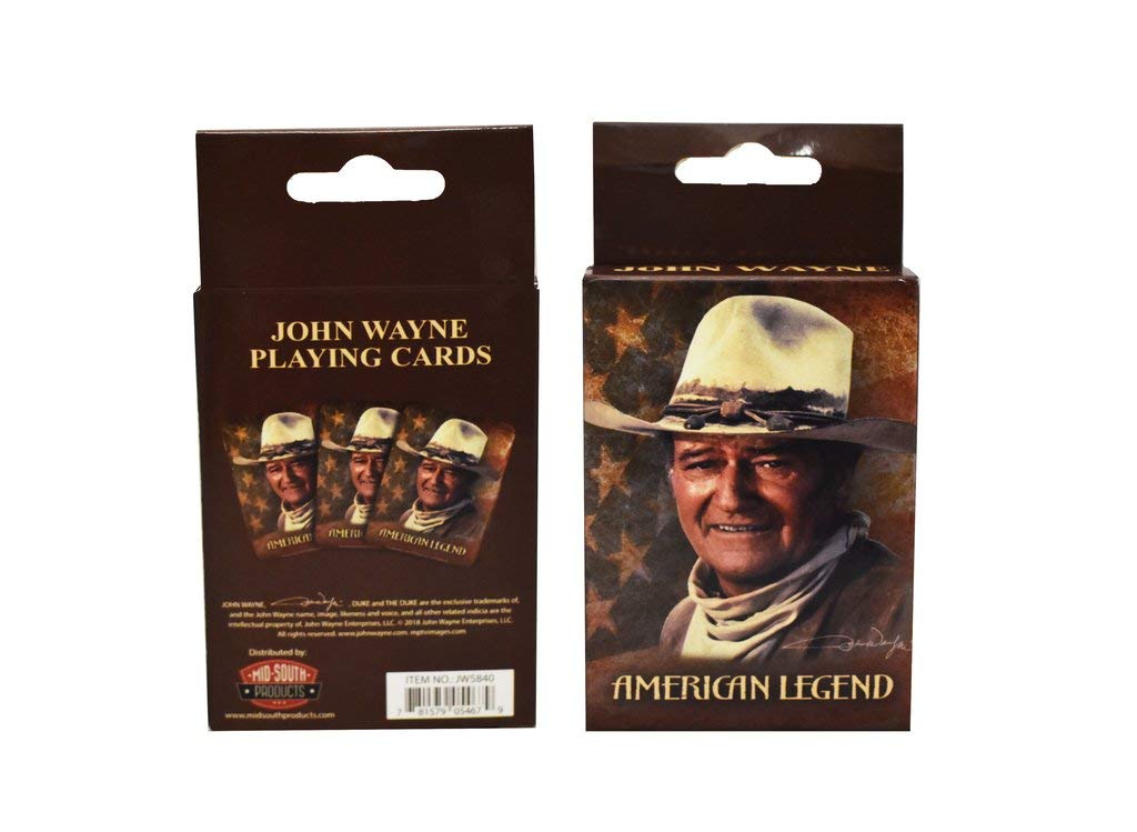 Midsouth Products John Wayne Playing Cards - John Wayne American Legend