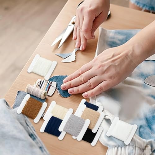 Kit de Hilos para Darnado, 20 Colores x 60m, 50% Lana 50% Acrílico miniatura 6