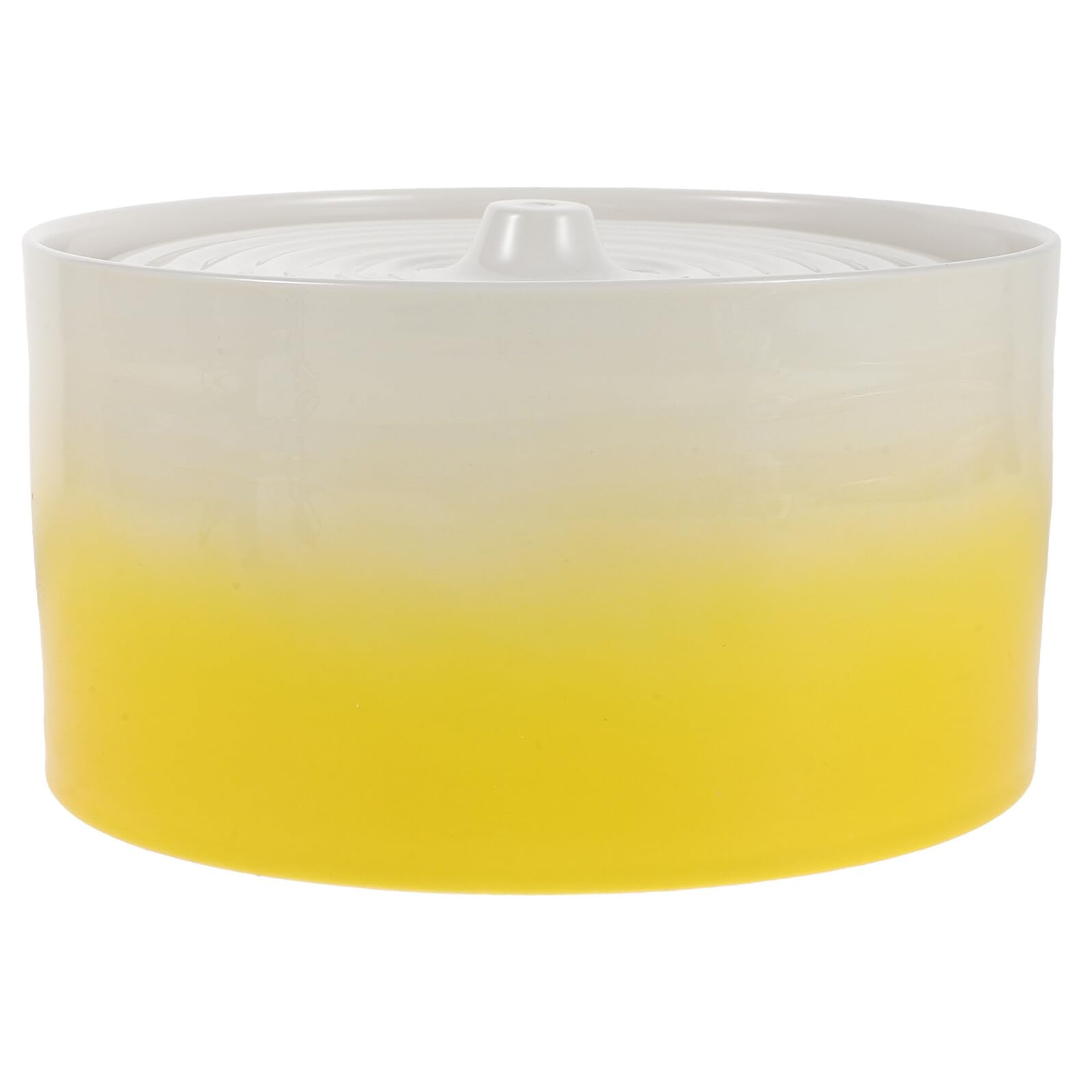 Fontaine à eau pour chat en céramique 1300 ml silencieuse Hemobllo