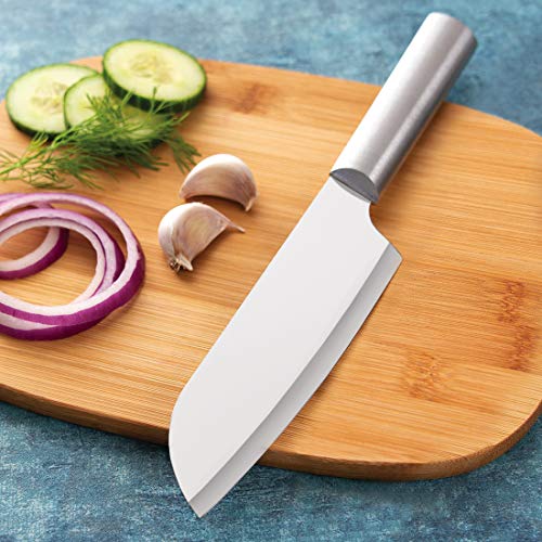Rada Cutlery Cook’s Knife – Stainless Steel Blade With Brushed Aluminum Handle Made In Usa, 10-7/8 Inches #TOP3
