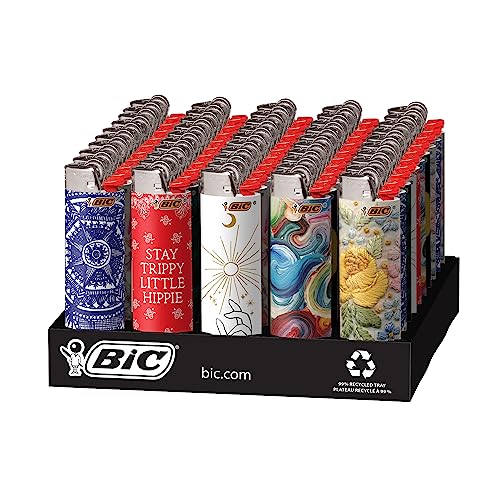 Image of BIC Special Edition Bohemian Series Lighters, 50-Count Tray