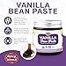 Spicy World Vanilla Bean Paste 4oz Jar - All Natural & Pure - Made with Organic Agave Syrup - For Cooking, Baking & Desserts - 100% Vegan & Kosher, Non-GMO & Gluten-Free - Glass Jar