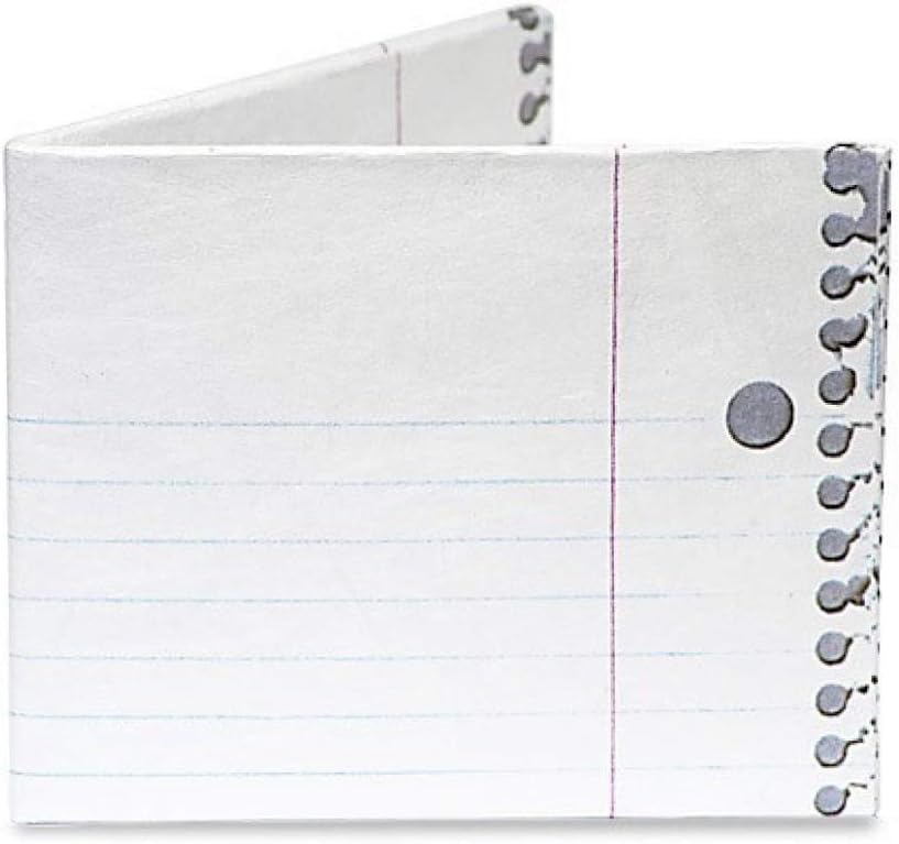 mighty wallet - Ultra Slim Minimalist Tyvek Wallet for Men, Thin Front Pocket Card Holder, Tear Resistant Lightweight Bifold, Original Paper Wallet - 3 Ring Binder