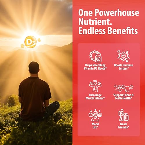 Image of Sainebio Nano Vitamin D3 | 30 Sachets, 600 IU High Absorption | Supports Immunity, Bone Strength, Mood & Vitality | Travel-Friendly Daily Supplement (30 Sachets, Stawberry)