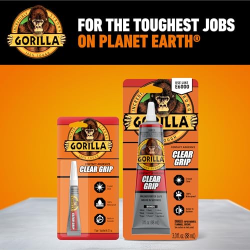 Gorilla Clear Grip Adhesive for Diamond Art & Jewelry 3 oz, 1 Pack - image 9