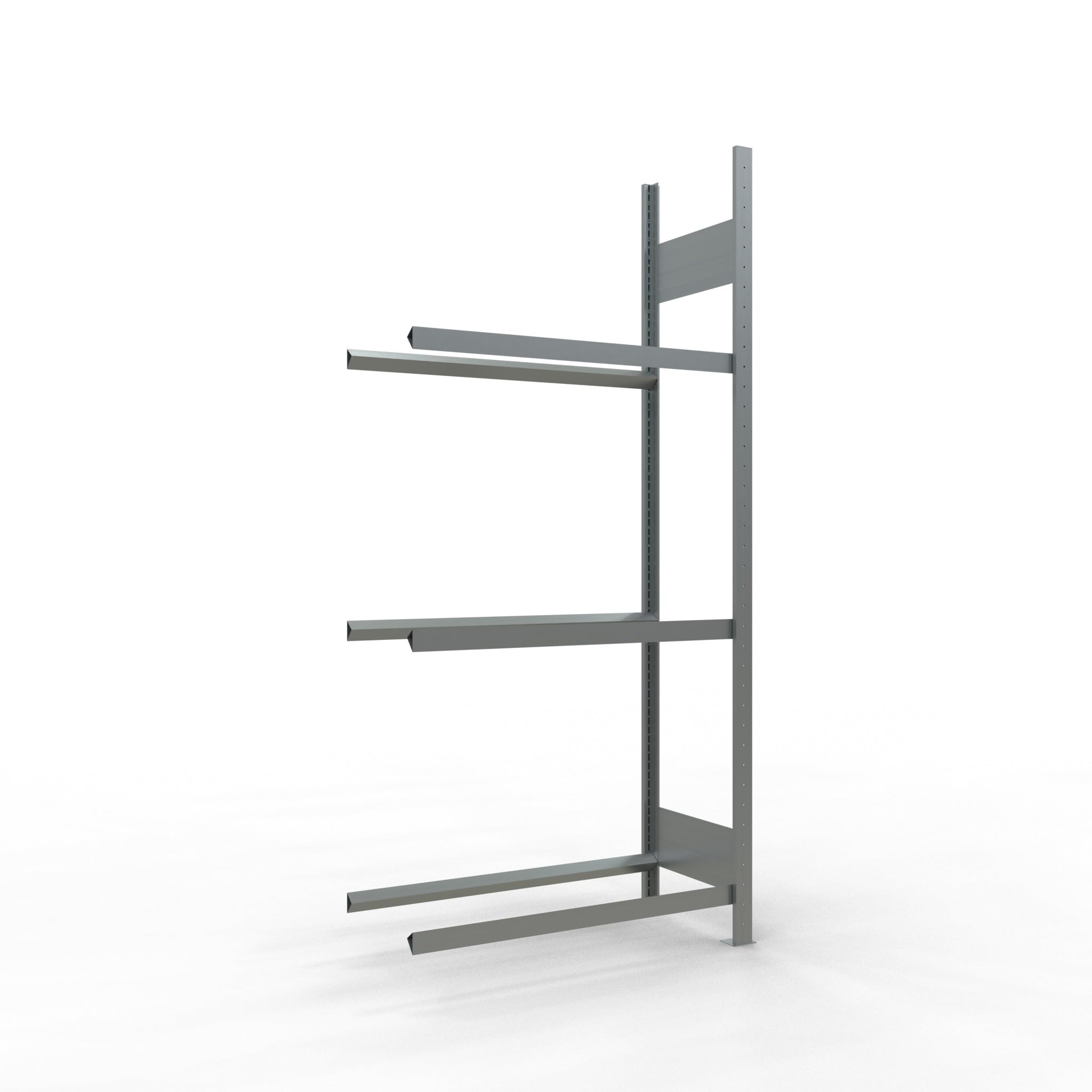 SCHULTE Lagertechnik Anbauregal, Räder-/Reifenregal, 200 x 90 x 40 cm (HxBxT), verzinkt, 3 Lagerebenen á 150 kg Fachlast pro Ebene