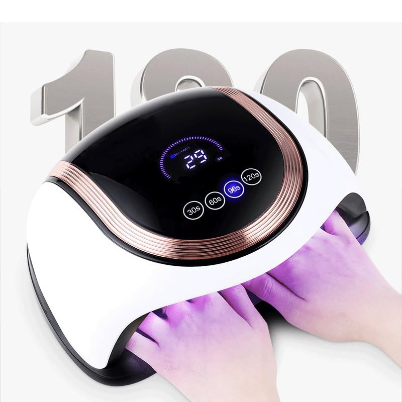 Lampe à ongles LED 180W et machine de photothérapie pour séchage rapide du gel - 3