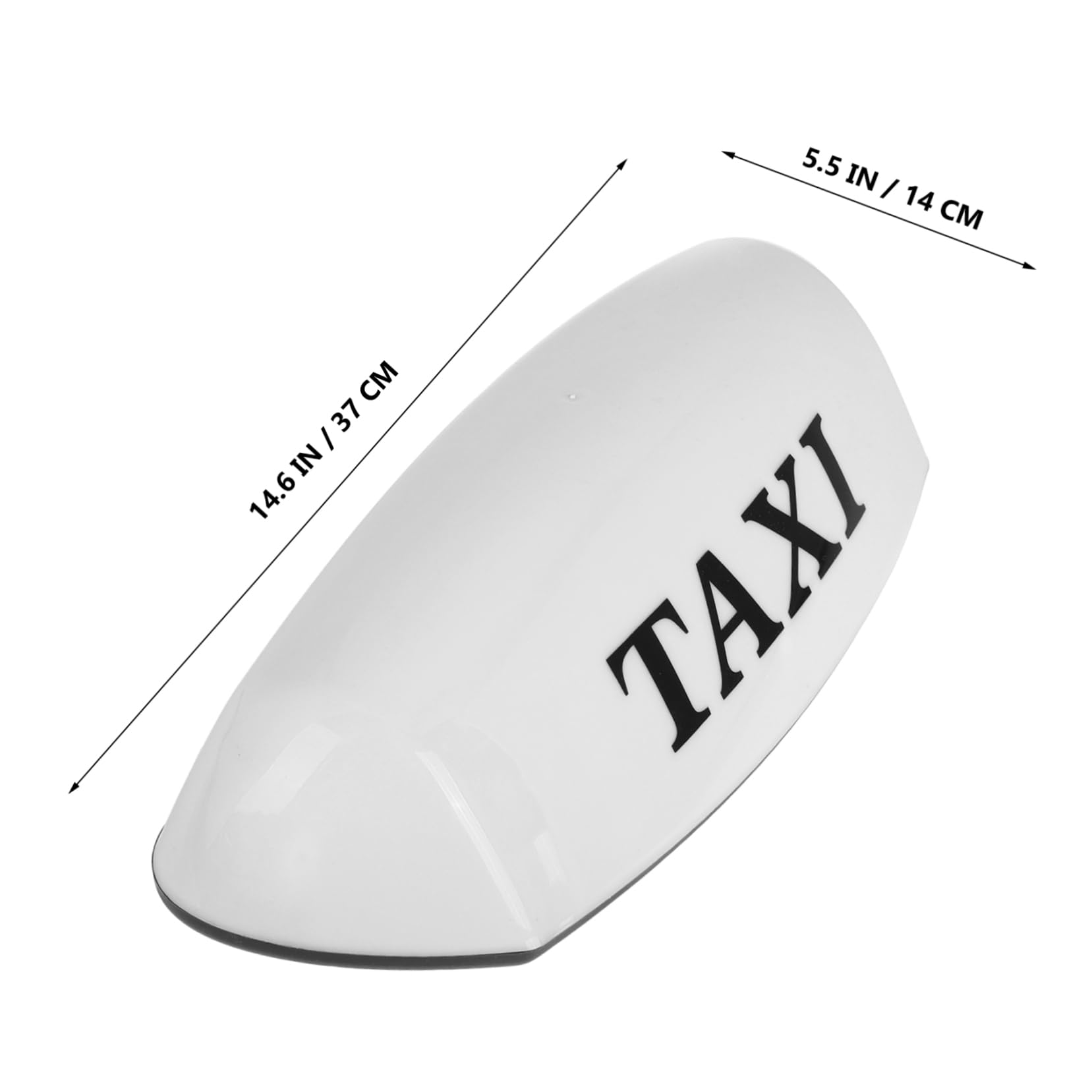 FOYTOKI 12V LED Taxi Roof Light with Suction Base Car Top Lamp for Daytime Running Bright Illumination for Safety Visibility Durable Reliable Taxi Sign