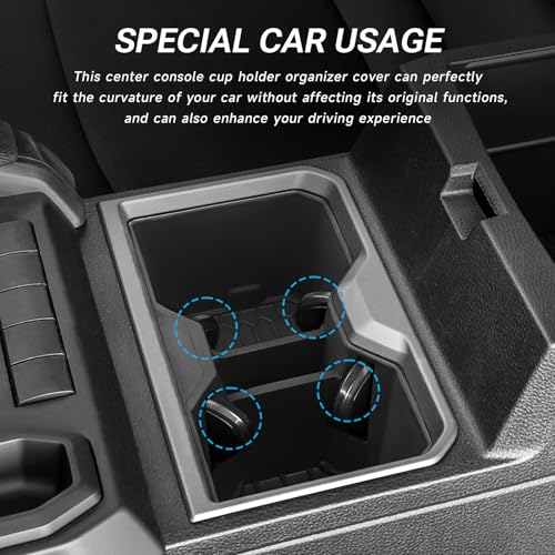 Portavasos 2PCS para Toyota Tacoma 2024-2026 silicona miniatura 4