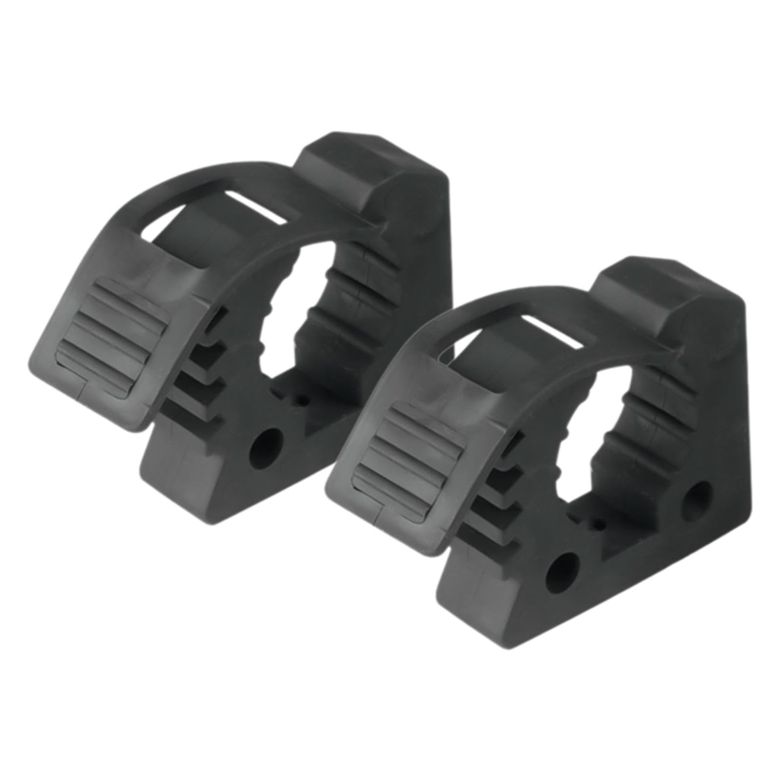 Schop Truck Bar Clamp Rubber - Offroad Grip Houder | Schop Mount verstelbaar, Aanhangwagens Klem Mount, Rubber Klemhouder, Mount, Bar Klem Houder, 7 cm, Zwart