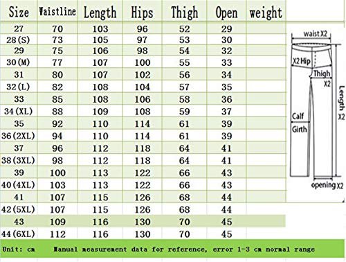 Andongnywell Men Ripped Slim Fit Stretch Denim Pants Destroyed Skinny Stretchy Distressed Tapered Leg Jeans Trousers 7