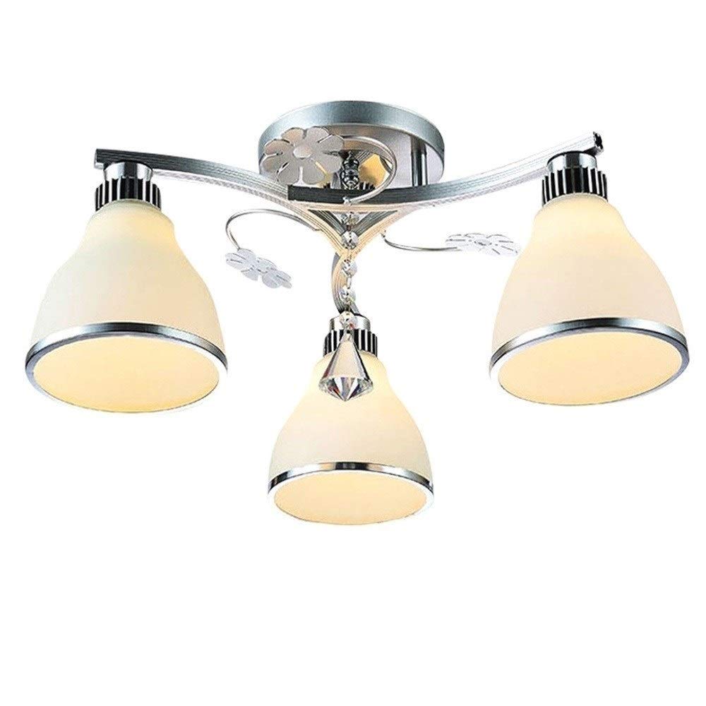 HYJAUSXB Flush Mount Ceiling Light Iron Art Metal Modern Fashion Lamp Fixture Living Room Chandelier Home Decoration Bedroom Dining Pendant E27 Edison