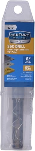 Miniatura 5 de Century Drill & Tool, 44336, 916 ", Plata y Deming, Taladros de alta velocidad, acero cobalto
