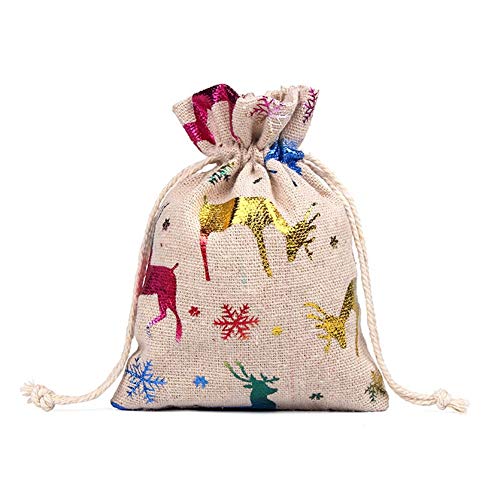 Bolsas de Yute Duoer 50pcs 10x14 13x18cm miniatura 6
