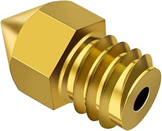 APAAZO 5/10PCS MK8 Brass Nozzle 0.2 0.3 0.4 0.5 0.6MM Extruder Print Head Nozzle 1.75MM Filament Compatible With 3D Printer Ender-3 CR10 CR10S (Color : 5PCS For 1.75mm, Size : 0.3mm)