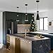2026 New 3 Pack Pendant Lights Kitchen Island Black Gold, 5.9