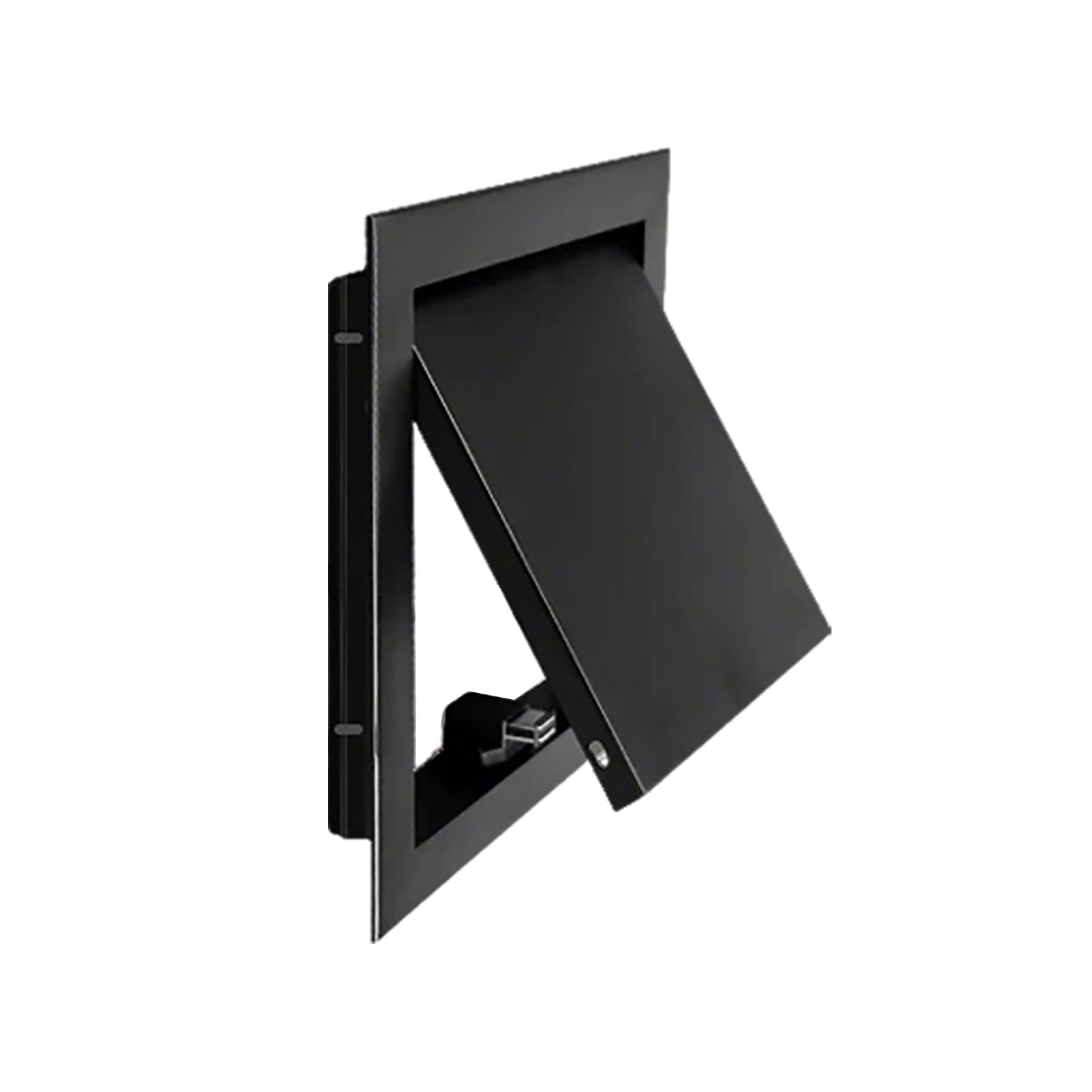 Sydvoxt Small Access Door Panel Inspection Hatch, Ceiling/Drywall Touch Latch Plumbing Servicing Doors, Metal Inspect Cover for Laundry Chute/Kitchen(6x8in(15x20cm))