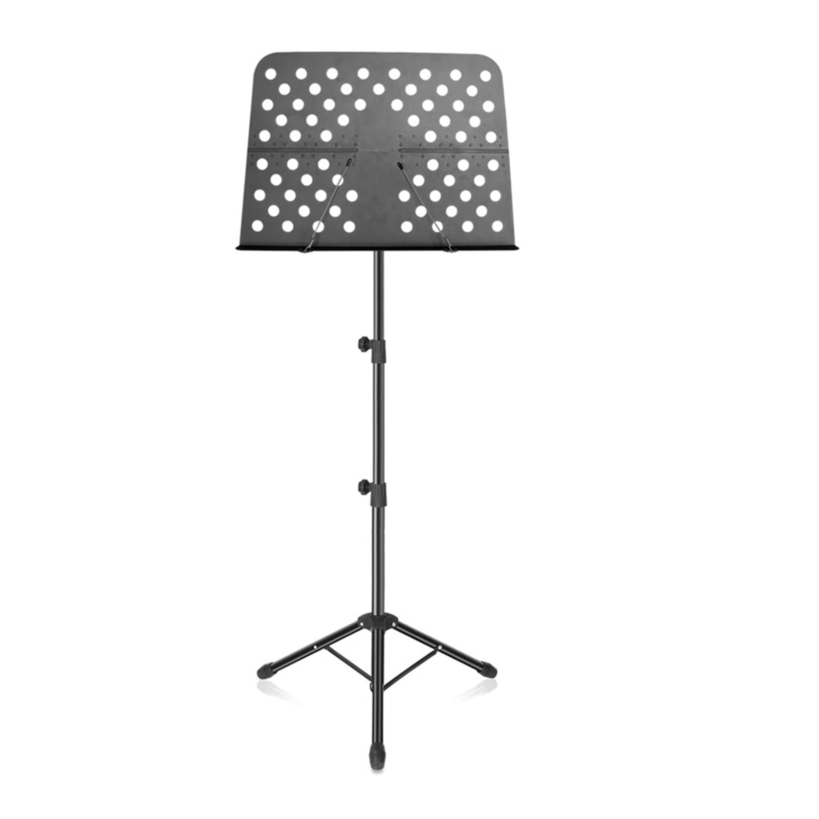 Leggio, Leggio Portatile con Borsa per Il Trasporto, Altezza Regolabile, Robusto, con Pagine, Treppiede Pieghevole, per Chitarra, Pianoforte, Batteria, Violinista, Facile D,