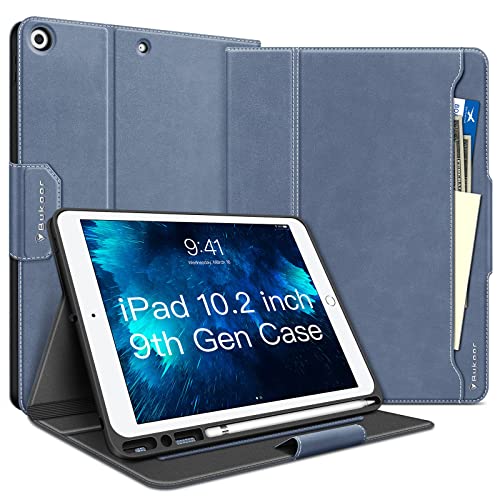 Hecho. Leder Hülle Für IPad 1-10 Mit Stifthalter – Handgefertigt, Fair Produziert, „Fernando“-Modell