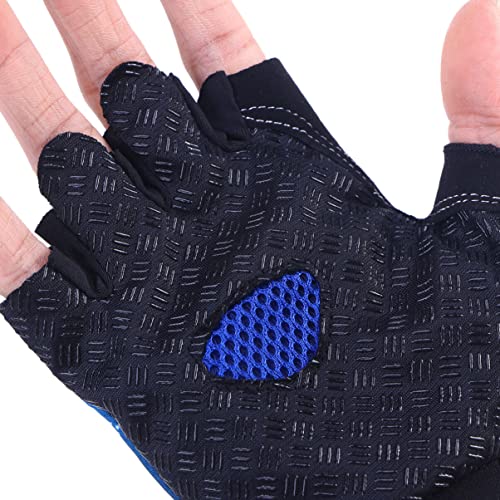 Vorcool Uv Protection Fishing Fingerless Gloves Anti-Slip Fishing Gloves For Cycling Climbing Fishing Riding Kayaking (Size L) #TOP2