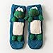 Produktbild DYWER Rutschfester Strickpullover Warme Haushalts-Bodensocken für Frauen Crew-Socken Kleidersocken 3D-Cartoon-Tierschlafsockel Mittelröhre rutschfeste Eltern-Kind-Pantoffelsocken