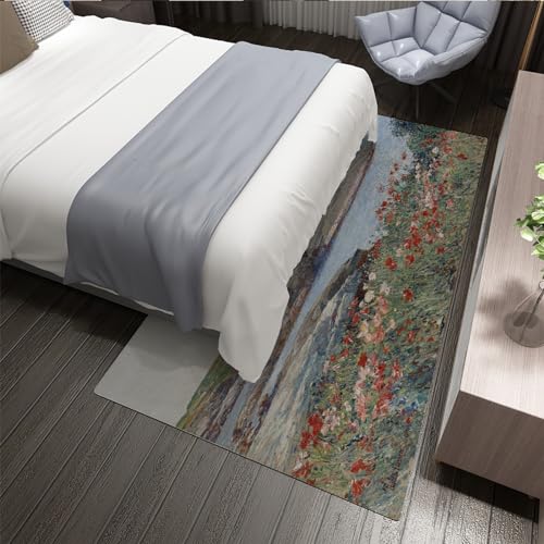Tapis confortable style Childe Hassam résistant pour salon - 4