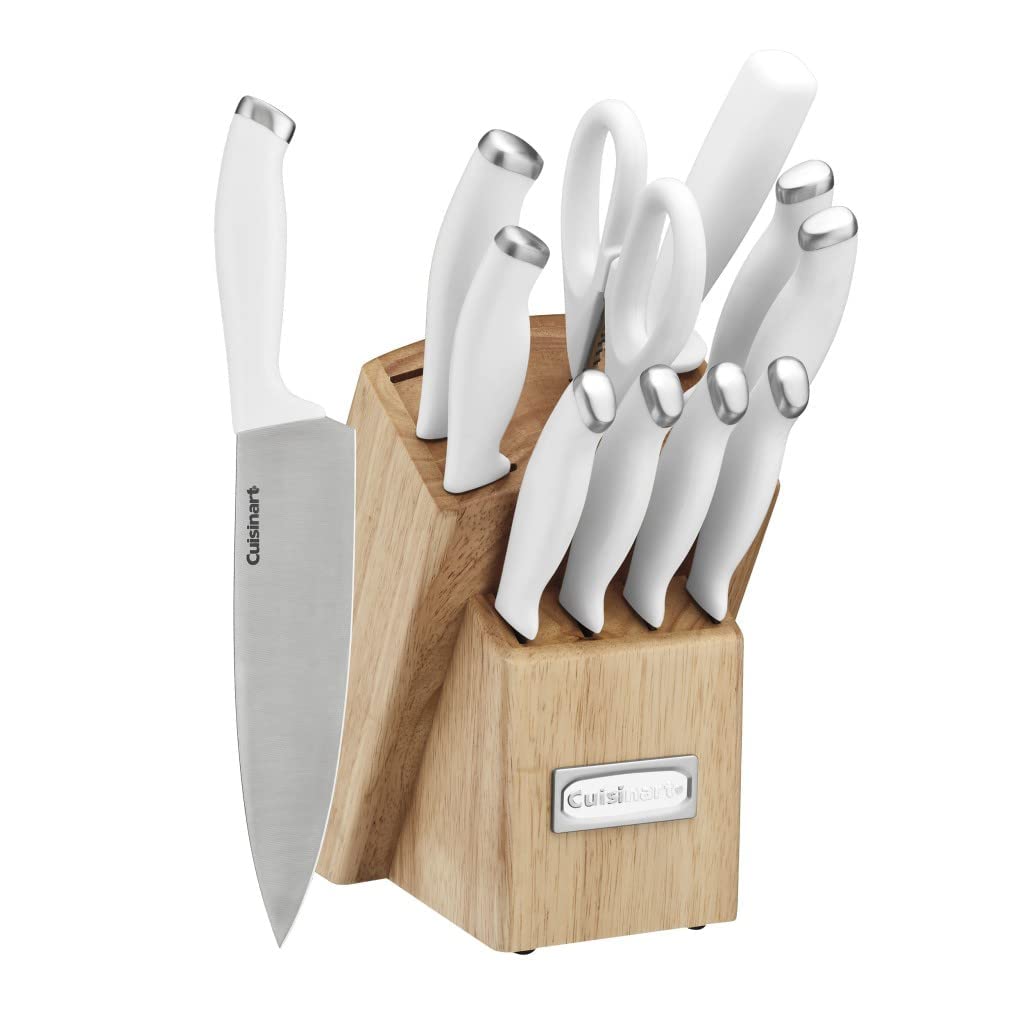 Cuisinart 12-Piece Knife Block Set Stainless Steel Blades C77SSW-12P