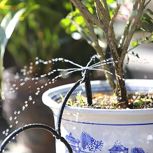 Kalolary 100Pcs 1/4 Inch Universal Barbed Tee Fittings, 1/4 Inch Barbed Tee Connectors Drip Irrigation Fittings For 4Mm/7Mm Water Tube Parts Drip Irrigation Hose Connector Watering System thumb #7