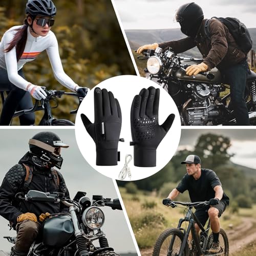 Gant chauffant rechargeable en polyester pour affronter l'hiver