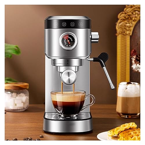 GLJTUO Haushalt Kleine Halbautomatische Espresso Maschine Kommerziellen Amen Dampf Schäumen Milch Büro Hause Kaffee – Bild 6