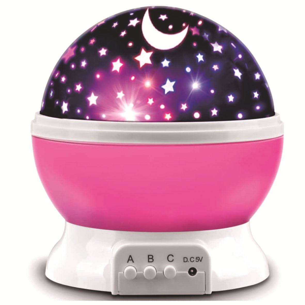 HATFRYF Starry Sky Lamp, Star Projector, Night Light Room Decor, Dimmable+Remote Star Projector, Starry Sky Lights Lamp 360 Degree Rotating Space Projector, Birthday Gift (Pink)