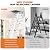 Ceiling Mount Attic Ladder, 12-Step Attic Ladder with Handrails, Retractable Pull Down Loft Stairs for Attic, Garage & Basement - 31.1 x 35 in Opening Size